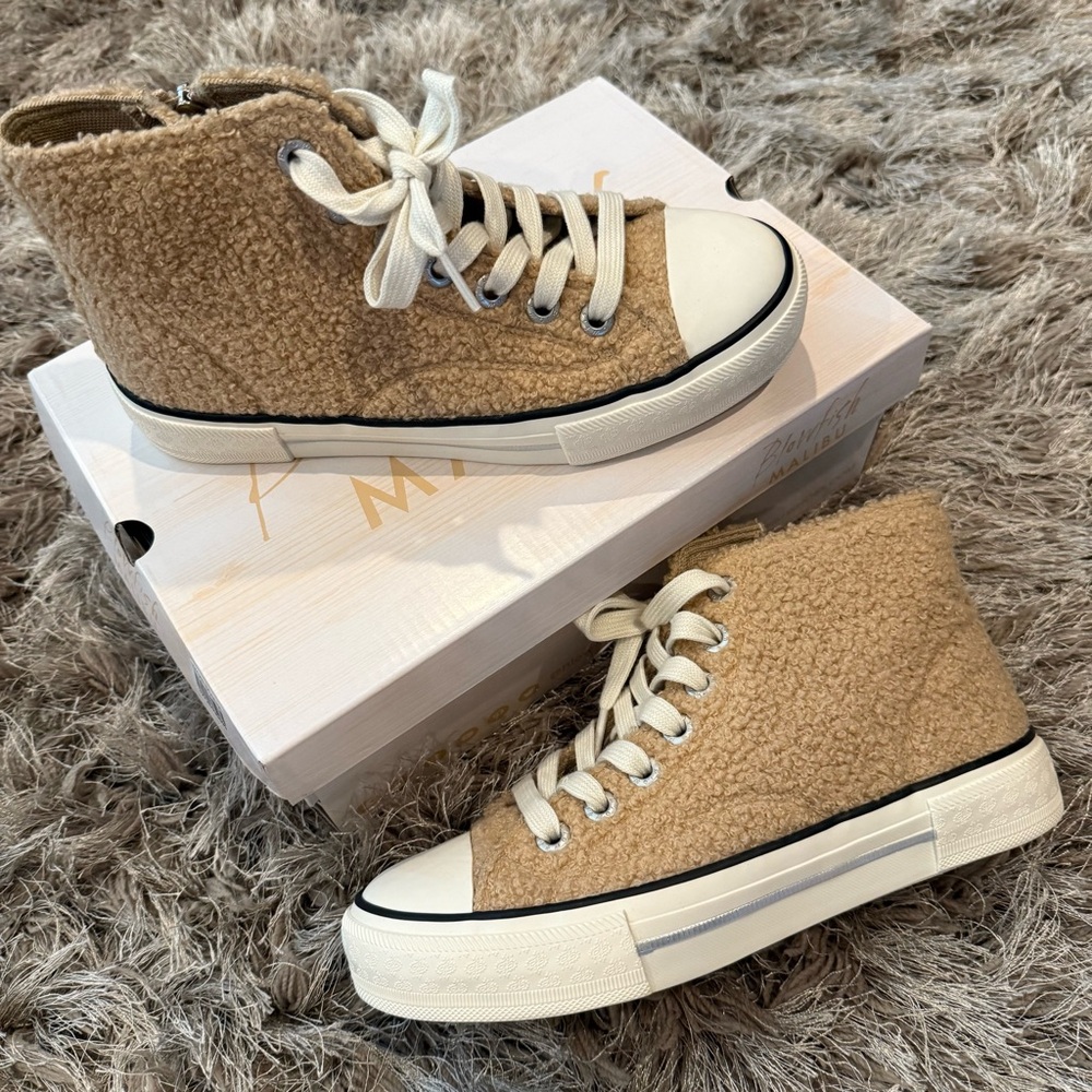 Blowfish Malibu KIMBER Teddy Sherpa High Tops